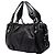 Borsa Satchel Gucci in pelle di vitello nera con Icon Bit - vista 2