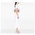 Chanel Espadrille Chain Flap em algodão acolchoado rosa e juta - vista 6