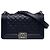 Chanel Blue Old Medium Quilted Lambskin Boy Flap