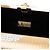 Clutch Minaudière Gucci in ottone dorato con catena - vista 5
