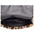 Borsa Satchel Fendi Mini Zucca in shearling marrone - vista 4
