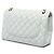 Chanel White Jumbo Classic Caviar Double Flap - vista 2