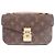 Louis Vuitton Brown Monogram Pochette Metis East West