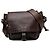 Borsa a tracolla Prada in Tessuto verde e pelle con cuciture Whipstitch