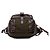 Borsa a tracolla Prada in Tessuto verde e pelle con cuciture Whipstitch - vista 3