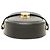 Salvatore Ferragamo Borsa a tracolla a mezzaluna in pelle nera Ferragamo - vista 3