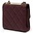 Clutch Chanel Red Mini Quilted Lambskin Trendy CC con catena - vista 2