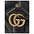 Borsa a tracolla Gucci Black Medium GG Marmont in pelle matelassé con borchie GG - vista 11