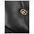 Borsa a tracolla Gucci Black Medium GG Marmont in pelle matelassé con borchie GG - vista 12
