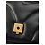 Borsa a tracolla Gucci Black Medium GG Marmont in pelle matelassé con borchie GG - vista 9