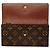 Louis Vuitton Brown Monogram Sarah Long Wallet - view 5