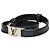 Bracciale Louis Vuitton Black Damier Graphite Sign It - vista 2