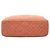 Borsa Camera Chanel in lino matelassé rosa CC con doppia zip - vista 3