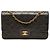 Chanel Black Medium Classic Lambskin Double Flap