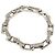 Bracciale a catena Monogram Louis Vuitton in acciaio inossidabile argento L - vista 2