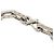 Bracciale a catena Monogram Louis Vuitton in acciaio inossidabile argento L - vista 6
