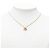 Collana Dior Gold con pendente logo CD placcato in oro - vista 6