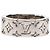 Anello Louis Vuitton Silver Brass LV Mosaic Ring M