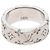 Anello Louis Vuitton Silver Brass LV Mosaic Ring M - vista 4