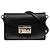 Prada Black Saffiano Lux Sound Lock Crossbody