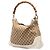 Borsa Gucci Diana in tela GG beige con manico in bambù - vista 2