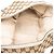 Borsa Gucci Diana in tela GG beige con manico in bambù - vista 4