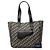 Borsa Tote Saddle Dior in tela Oblique blu - vista 7
