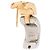 Louis Vuitton Gold Gold Plated Nanogram Creolen - Ansicht 4