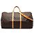 Louis Vuitton Brown Monogram Keepall Bandouliere 60