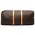 Louis Vuitton Brown Monogram Keepall Bandouliere 60 - vista 3