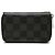 Portamonete Zippy Louis Vuitton Damier Graphite Nero