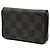 Portamonete Zippy Louis Vuitton Damier Graphite Nero - vista 2
