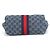 Borsa Tote Small Gucci Giglio GG in Denim - vista 3