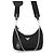 Borsa a tracolla Prada in Re-Nylon nero