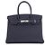Hermès Borsa Hermes Birkin 30 in pelle Togo Blue Nuit