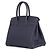 Hermès Borsa Hermes Birkin 30 in pelle Togo Blue Nuit - vista 2