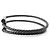 Hermès Bracciale Charm Hermes in pelle Swift nera - vista 2