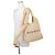Borsa Tote Miu Miu Ivy in rafia e lino - vista 4