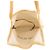 Borsa Tote Miu Miu Ivy in rafia e lino - vista 5