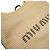 Borsa Tote Miu Miu Ivy in rafia e lino - vista 7