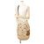 Borsa in rafia beige Loewe - vista 5