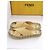 Fendi natural raffia woven mules - view 6