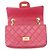 Borsa a tracolla Chanel Chain Matelassé 2.55 Mini - vista 7