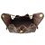 Borsa a tracolla Chanel in pelle di vitello granulata marrone - vista 5