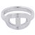 Chaîne d'ancre Hermès Hermes Chaine d'Ancre 24 Silver Ring