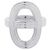 Chaîne d'ancre Hermès Hermes Chaine d'Ancre 24 Silver Band Ring