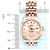 Reloj automático Rolex de oro rosa y acero inoxidable - vista 10