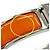 Hermès Bracciale rigido Hermes Arancione e Metallo Argentato - vista 11