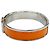 Hermès Bracciale rigido Hermes Arancione e Metallo Argentato - vista 4