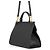 Borsa a mano Gucci GG Marmont in pelle nera - vista 2
